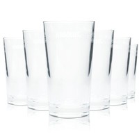 6X Absolut Vodka Glas 0,3L Becher Elyxir Tumbler Longdrink Cocktail GläSer