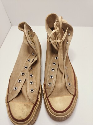 【Vintage】ウッド×メタル バスケット② 1950s Vintage Goodyear Tuffs Rubber Gold Seal Rare Basketball Sneakers