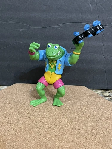 Genghis Frog Teenage Mutant Ninja Turtles TMNT Playmates 1989 Vintage Figure