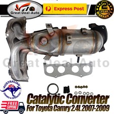 EXHAUST CATALYTIC CONVERTER  W/ GASKET FOR TOYOTA CAMRY 2.4L 2007-2009 -EXPRESS-