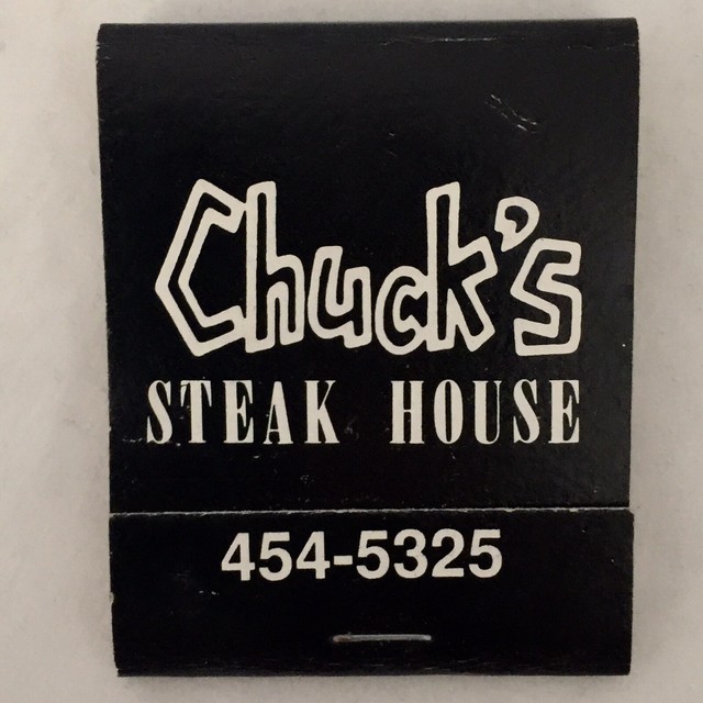 Chuck's Steak House On Prospect In La Jolla California Full & Unstruck