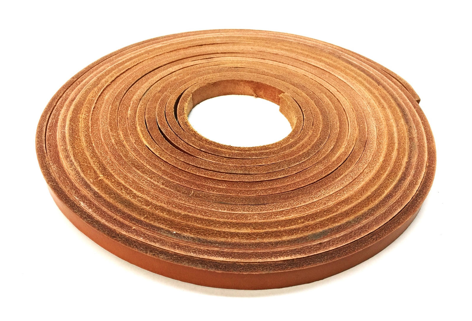 Unbranded 24' Imperfect Brown Leather Strap 3/4