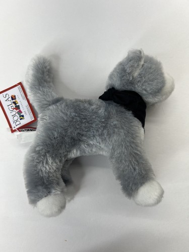 2 Purina Promo Plush Cats By Douglas Scatter The Grey Cat, Maps The Calico Cat - Picture 8 of 13
