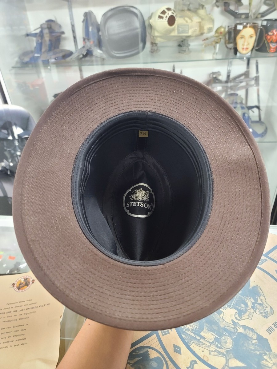Vintage Indiana Jones Last Crusade HAT FEDORA PROMOTIONAL Vintage Indiana Jones Last Crusade HAT FEDORA PROMOTIONAL