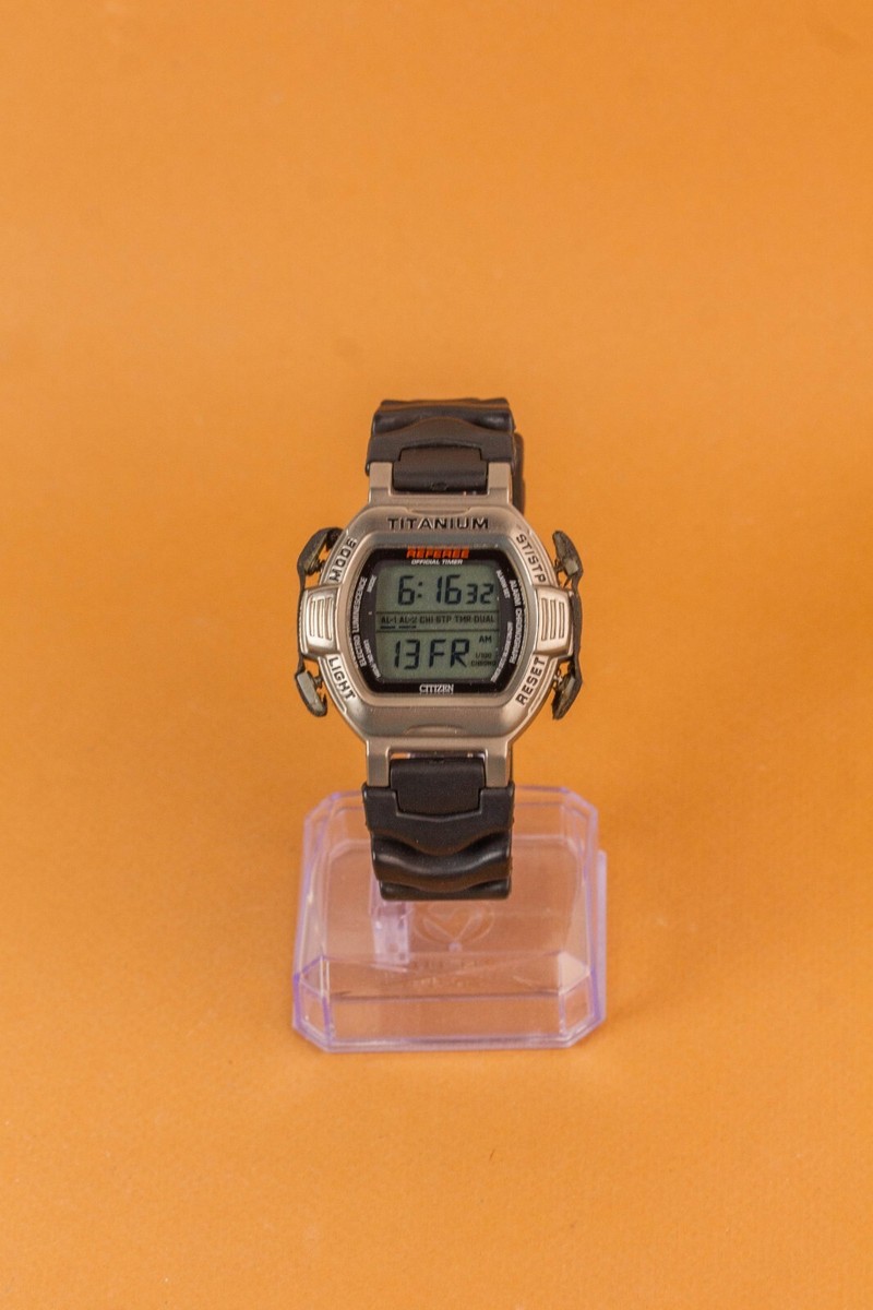 Citizen Titanium J-League 1998 Limited Version Referee Official