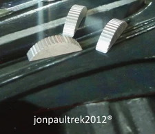 Star Trek, Type I Phaser, Midgrade; Thumb Wheel Segment, Machined Aluminum