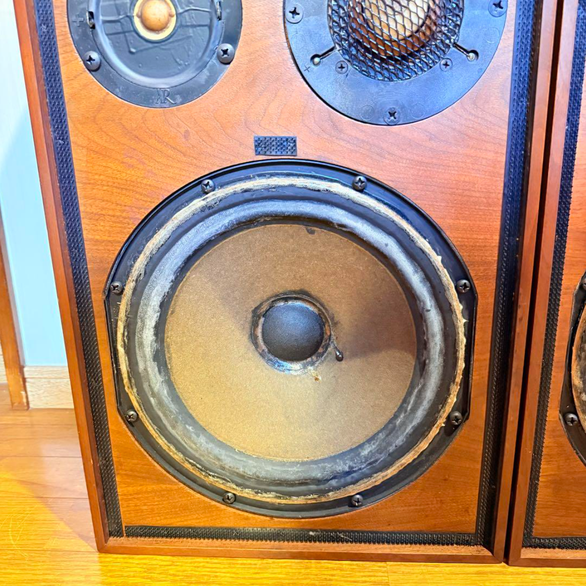 ACOUSTIC RESEARCH AR-10π Vintage Speaker Pair Super Rare Free