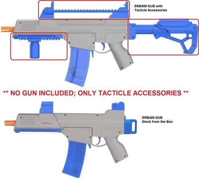 BLUE Splatrball Accessories Customize Blaster Compatible to SRB400 & SRB400-SUB