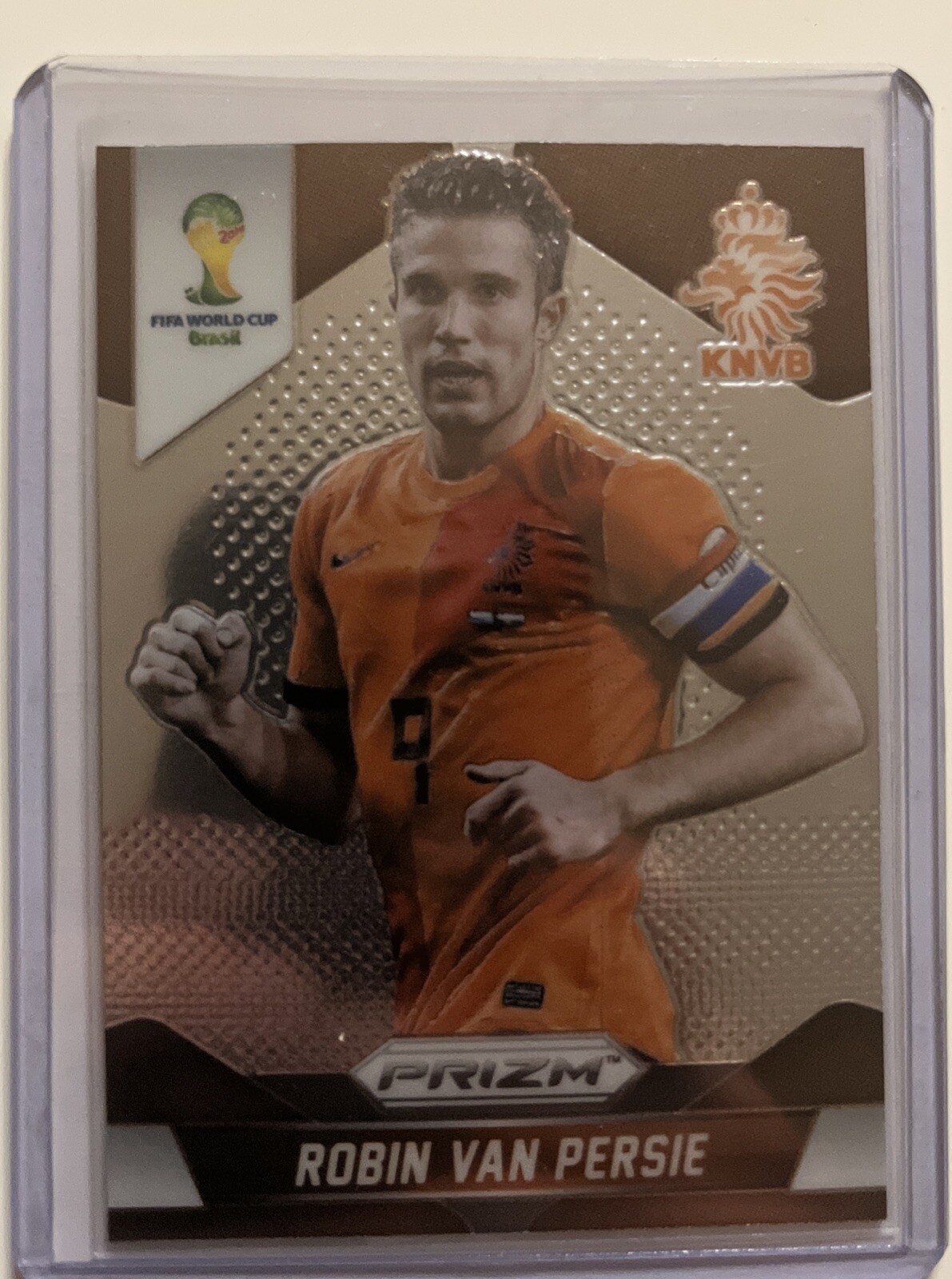 Robin Van Persie 2014 Prizm World Cup Base Card