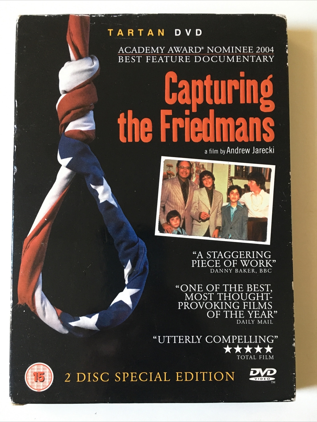 Capturing the Friedmans (DVD X 2) Andrew Jarecki cert 15 2 discs