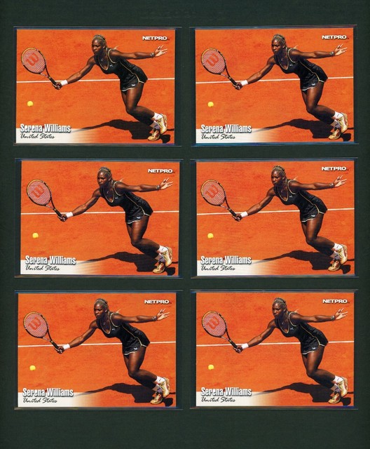 2003 NetPro Tennis Unopened Box Of 18 Packs Serena Williams Rookie EBay