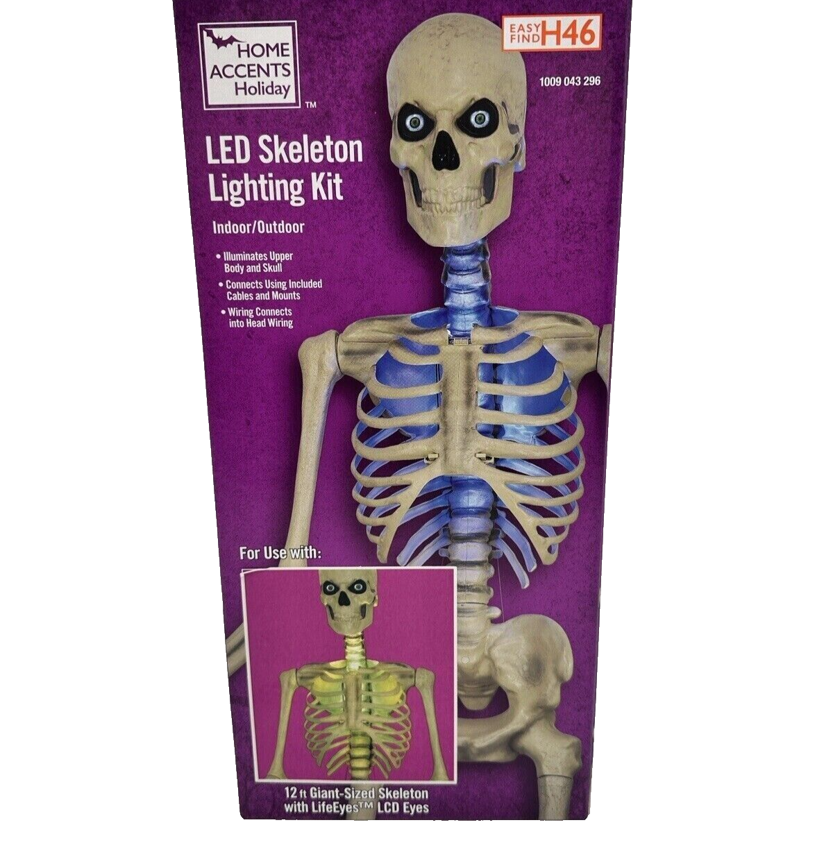 Home Accents 12 FT Skeleton LED Holiday Lighting Kit Home Depot 2023