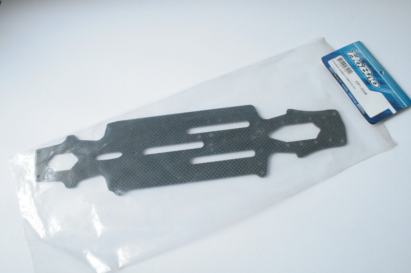 Hobao Hyper H4 2.5mm Carbon Lower Chassis Plate - OP1-0046