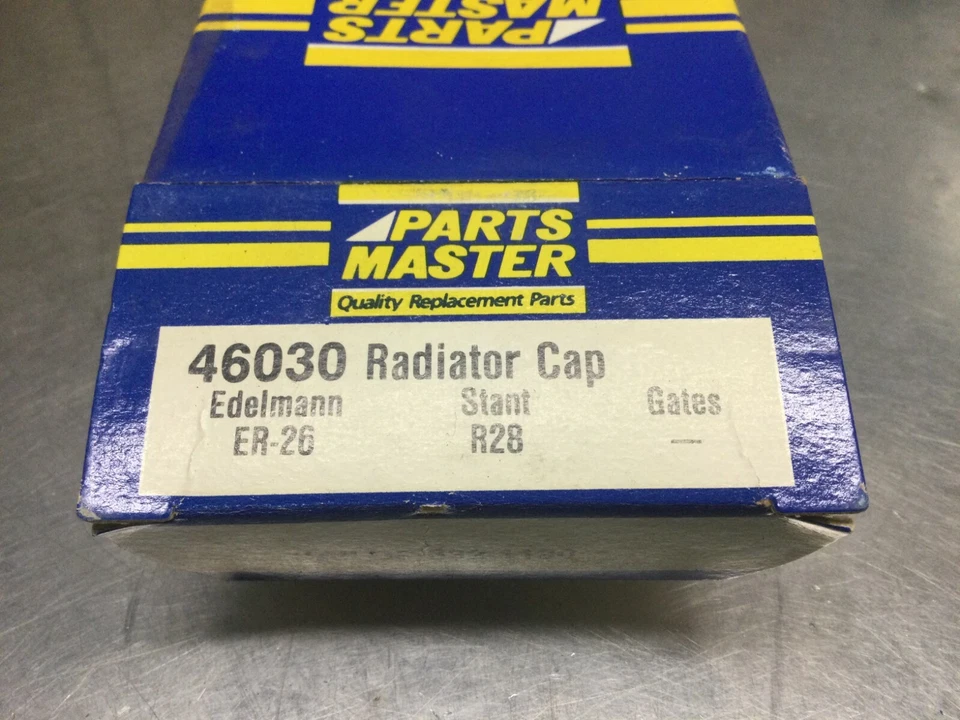 PARTS MASTER RADIATOR CAP 46030 ER-26 R28 t284 - Image 4 of 4