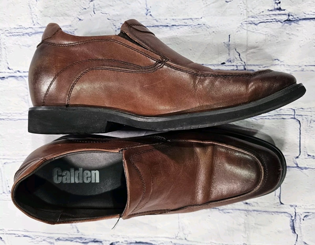 Calden MENS SIZE 7.5 Loafers Brown Height Enhancer Dress Causal Shoes 2.8 Inches Calden MENS SIZE 7.5 Loafers Brown Height Enhancer Dress  main image 2