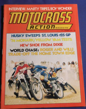MOTOCROSS ACTION MAGAZINE-DEC 1973-YAM MX250-MARTY TRIPES-LAKE WHITNEY-VINTAGE