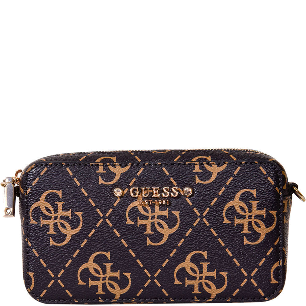 Guess Rea Mini Camera Large Signature Logo Crossbody Bag