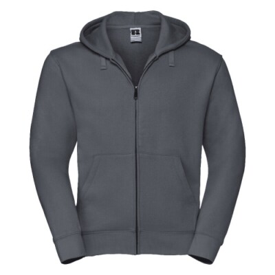 Zip-Sweatjacke grau