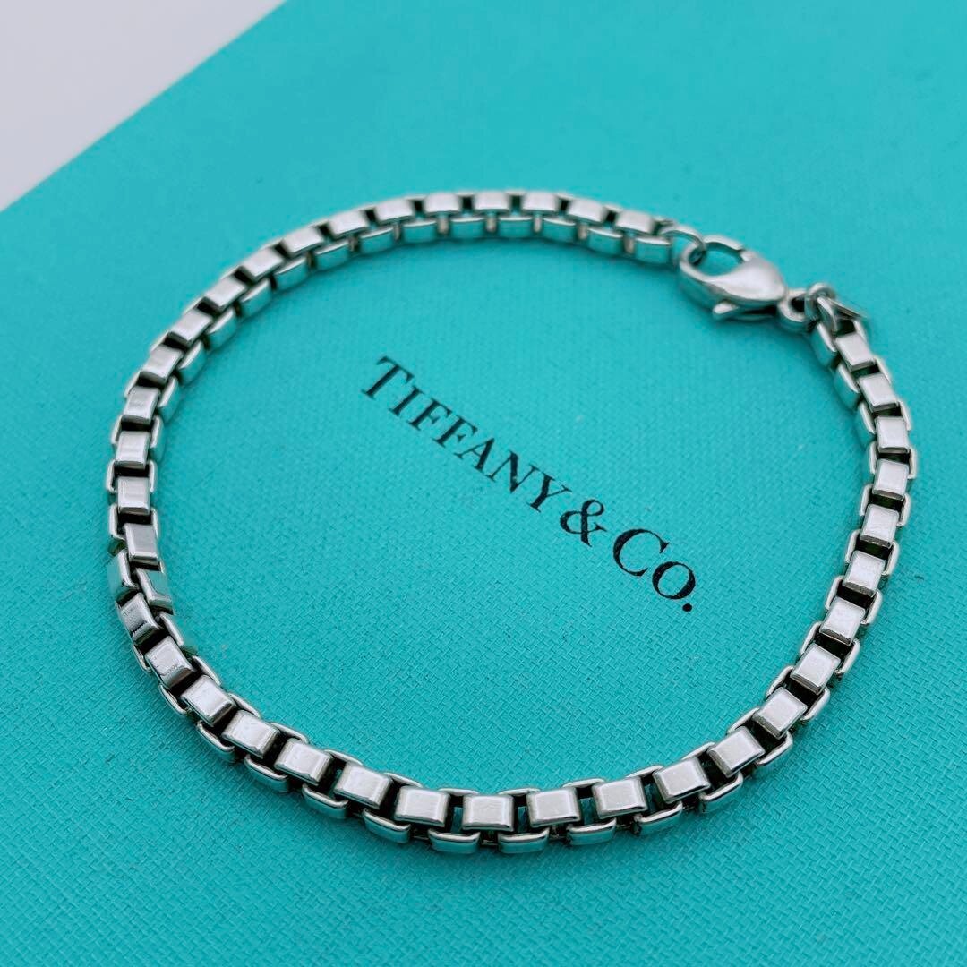 Tiffany & Co. Venetian Link Bracelet Sterling Silver 925 Tiffany & Co. Venetian Link Bracelet Sterling Silver 925