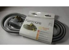 NEW KENMORE 6 FT ELECTRICAL DRYER CORD 3 PRONG WIRE 57001 30 AMP HEAVY POWER