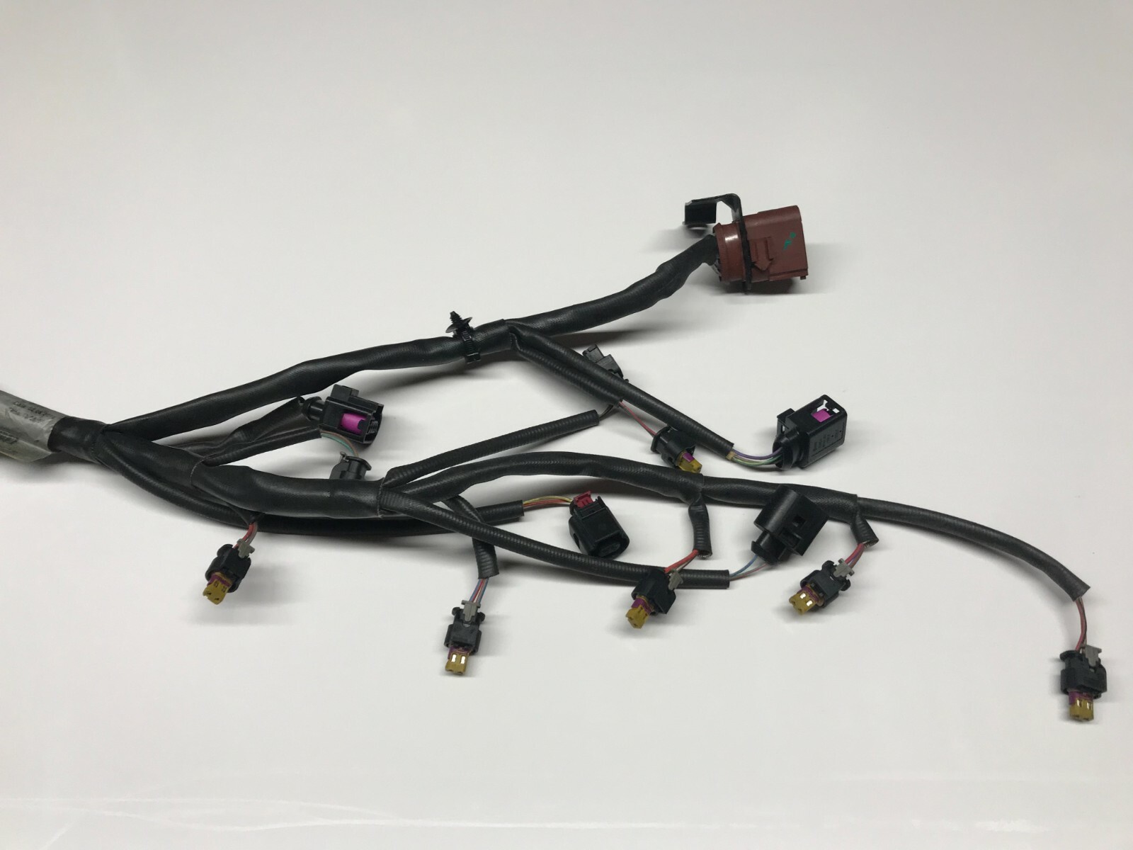 LAMBORGHINI HURACAN LP610 BANK 2 (6-10) INJECTORS WIRING HARNESS OEM 07L971627AC