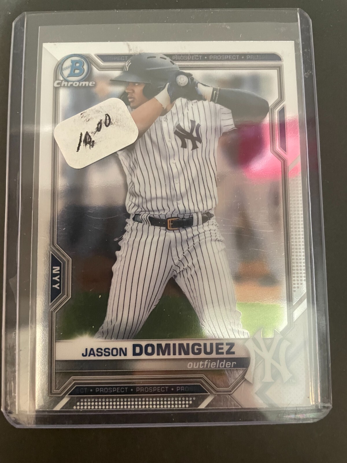 2021 Bowman Chrome Jasson Dominguez RC Prospect New York Yankees #BCP-213