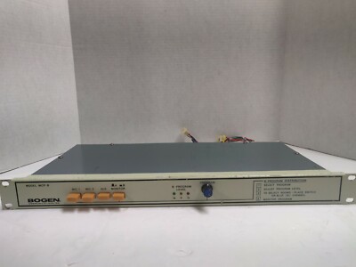 Bogen Communications MCP-B  Intercom B Program Control Panel