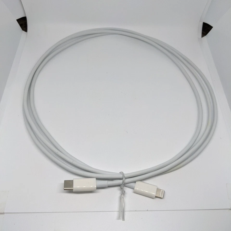 Apple OEM Lightning to USB-C Cable (2 m) compatible w/ iPad Pro Mini Air iPhone - Image 2 of 4