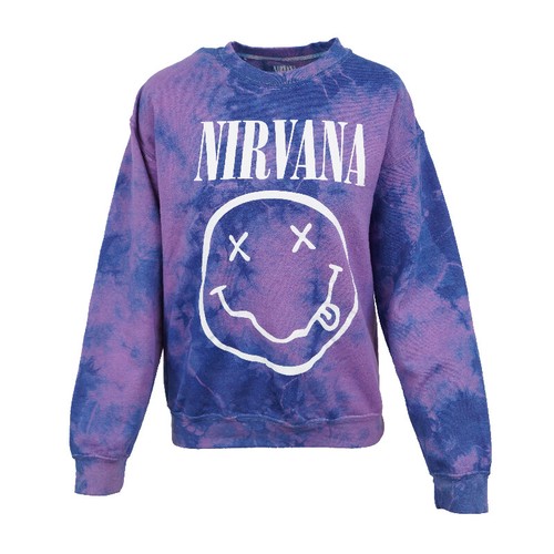 nirvana tie dye sweater