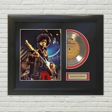 Jimi Hendrix Gloria Gold Framed 45 Record Display