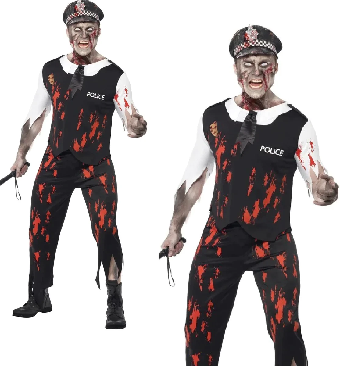Smiffy's Zombie Death Row Inmate Men's Hallowen Fancy Dress