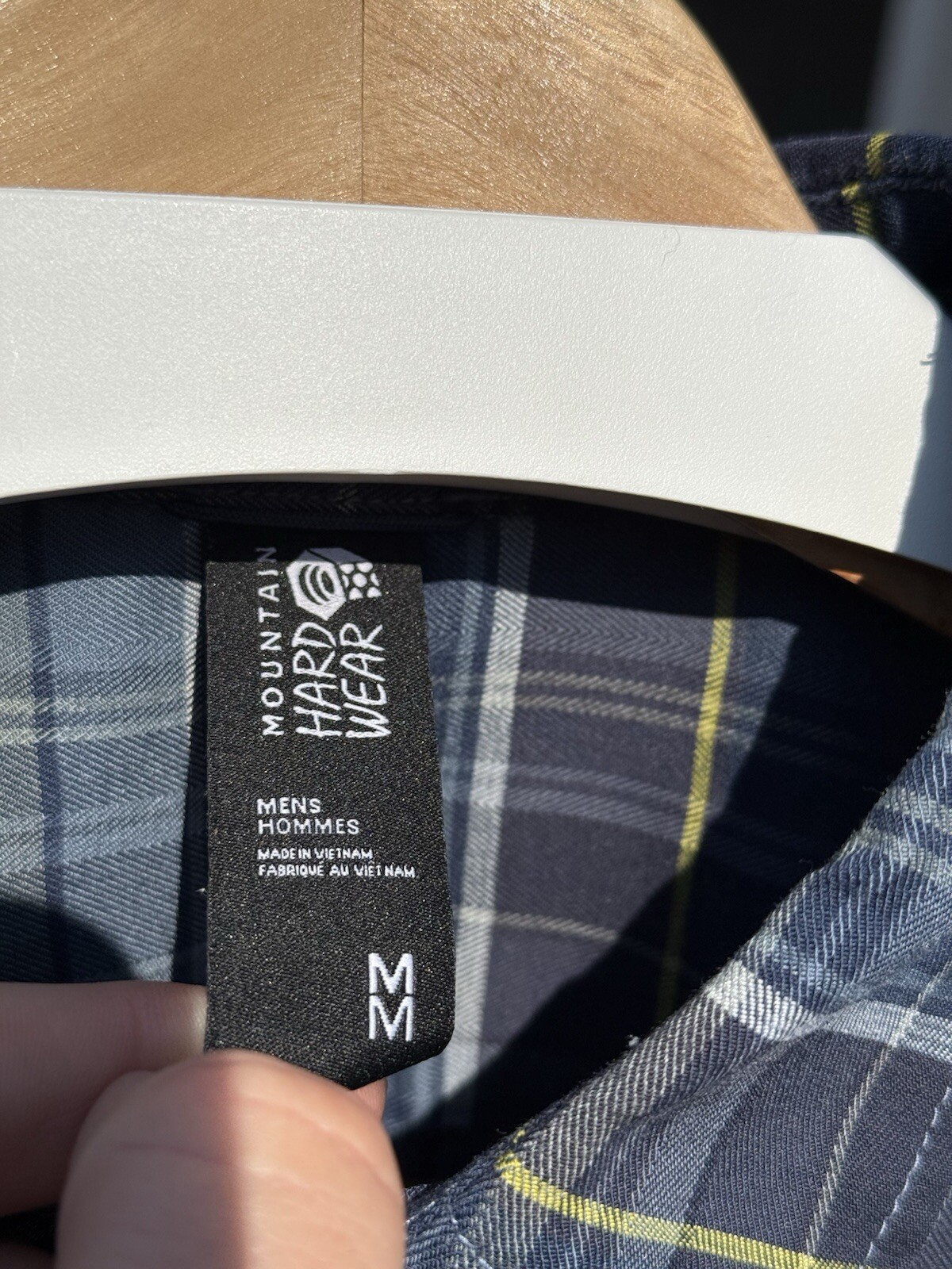 Mountain Hardwear Technical Button Up Flannel Shi… - image 3