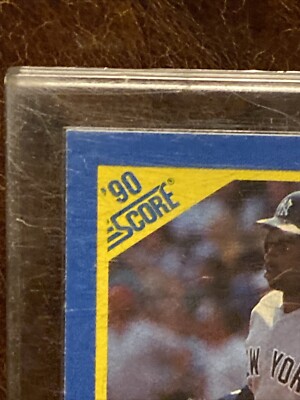 1990 Score Deion Sanders Yankees #586 In ABSOLUTE PRISTINE GEM