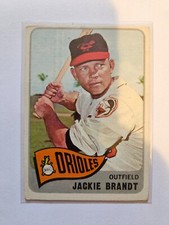 1965 TOPPS JACKIE BRANDT #33 EX/MT COMBINED SHIPPING