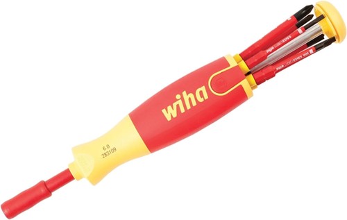 7-Piece Precision Insulated Screwdriver Set - Phillips/Slotted Blades Included - Picture 3 of 6