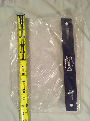 Face Shield, Adult one size, clear Dust/Vapor Guard, Lowe s logo protective gear