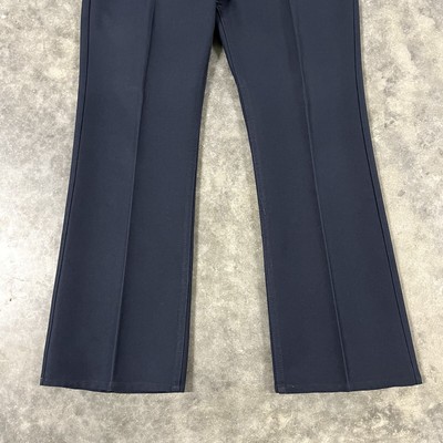 Vintage 70s Levis 517 Sta-Prest Navy Trousers Mens Sz 36x30 Talon 