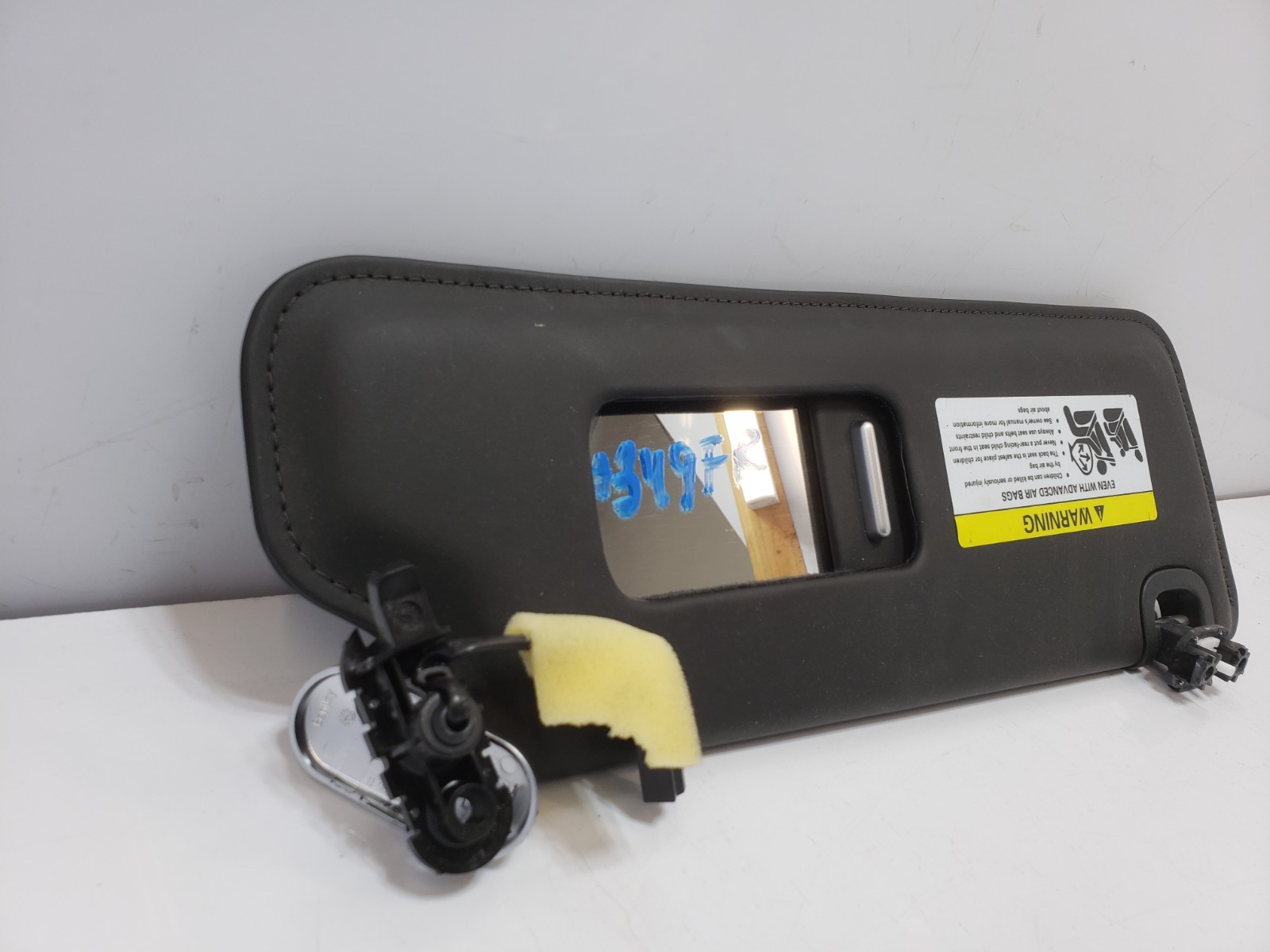 ✅ 03-17 OEM Bentley Continental GT Front Right Passenger Sunvisor Visor Black