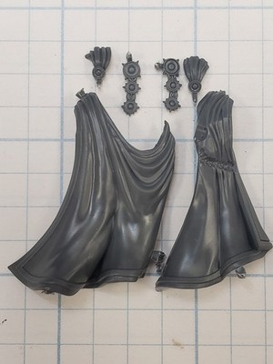 Warhammer 30k Space Marines Bits Centurion Mark II Flowing Cape w Relics Honors