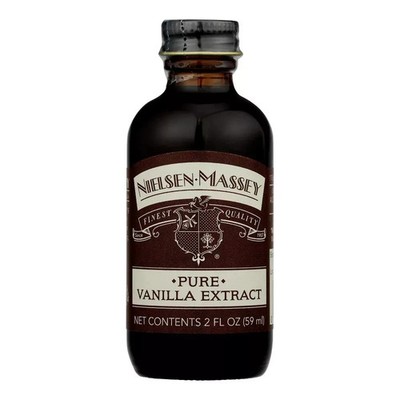Nielsen-Massey Finest Quality Pure Vanilla Extract 2 FL OZ (59 ml) Baking Cakes