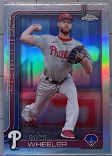 2025 Topps Chrome - Zack Wheeler #189 Refractor