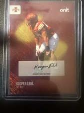 2025 Onit Signature Series Kooper Ebel Auto Iowa State Cyclones LB #S-6