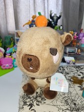 Cuddle Barn Camden The Calm Capybara Plushgoals Stuffed Animal Plush Toy 12”