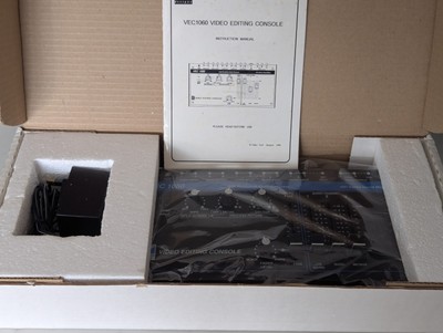 Video Tech Designs Videobearbeitungskonsole VEC 1060 VHS Software - Originalverpackt Neuwertig 