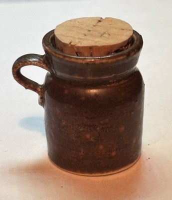 Dollhouse Miniature 1:12 Artisan made Alex Meiklejohn Pottery Jug 13306