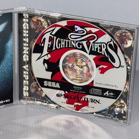 Fighting Vipers GS-9101 SEGA SATURN Japanese CIB reg spine card