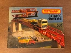 VINTAGE 1981 / 1982 LESNEY DIECAST METAL MATCHBOX CAR COLLECTOR'S CATALOG BRIDGE