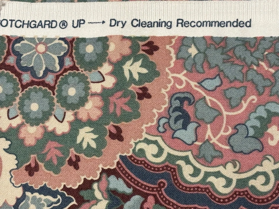 Floral My Favorite Things  Waverly Fabric Vtg Pink Southern Charm 31x54" - Image 3 of 4