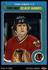 1979 Topps #41 Tom Lysiak Blackhawks 7 - NM