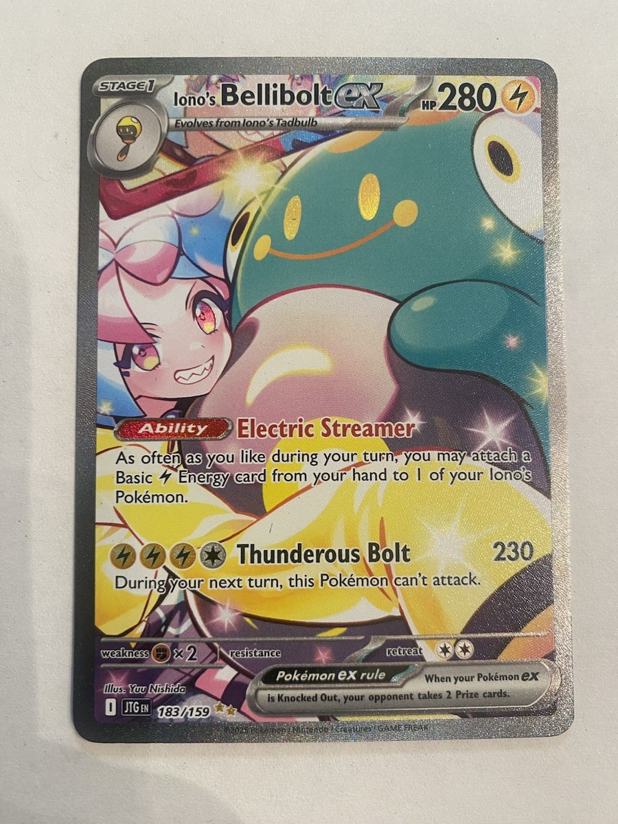 Ionos Bellibot Ex Journey Together Full art 183/159🔥🔥Pokemon | eBay